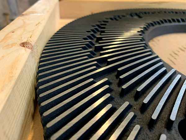 Refining Plate 18CA107 for Black Clawson 18" Refiner