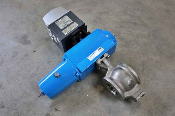 Neles RAA DN65 EJ07 ball sector valve