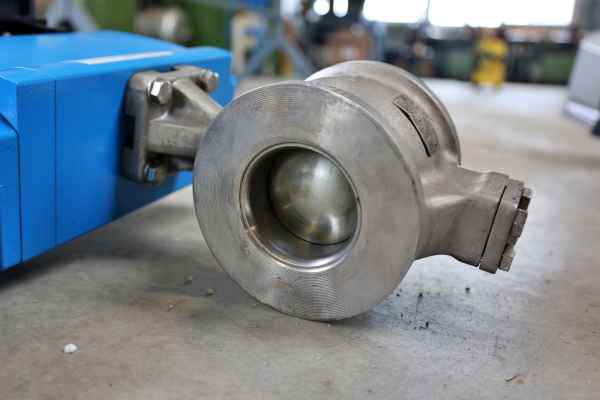 Neles RAA DN65 EJ07 ball sector valve