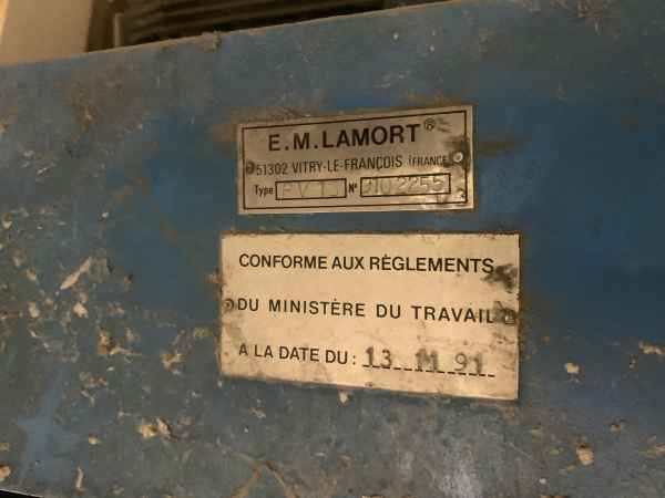 Lamort Kadant PV13 Dumping Poire Scavanger Screen Hydrapurge
