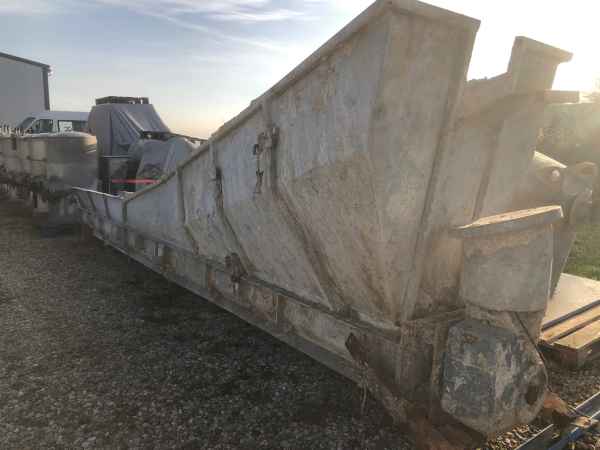 achslose Förderschnecke mit 6 Metern Länge