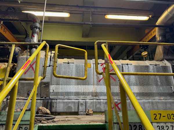 Andritz Schneckenpresse 575-18-4 mit rostfreien Einlauf und Auslaufgehäuse