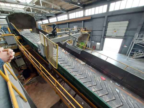 Black Clawson Papiermaschine 445cm, 400tato, 80 - 200g/m2, Leimpresse