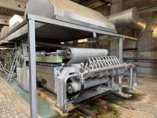 Andritz Pulper Drying Plant with Wet Lap heavy duty press, Layboy, pulper dryer, units baler