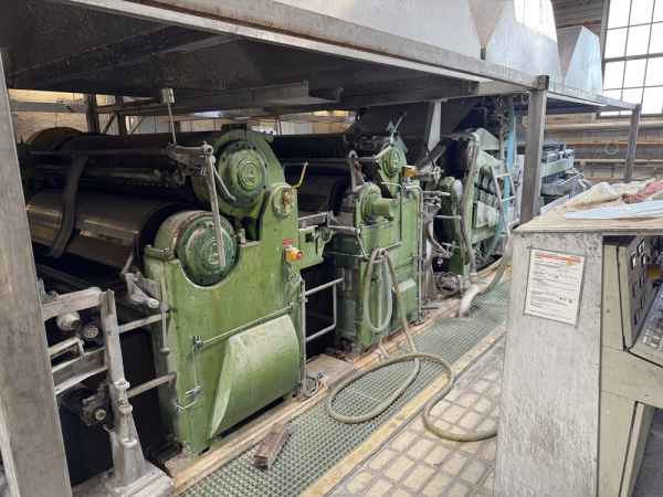Andritz Pulper Drying Plant with Wet Lap heavy duty press, Layboy, pulper dryer, units baler