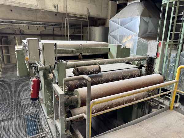 Andritz Pulper Drying Plant with Wet Lap heavy duty press, Layboy, pulper dryer, units baler