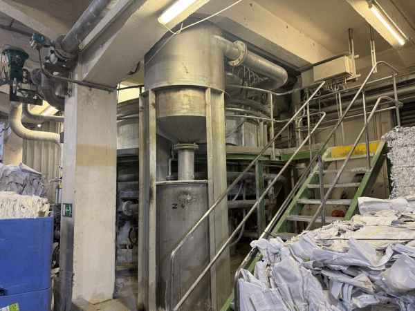 Lamort Deinking Anlage, Flotation mit Kreislaufwasserreinigung