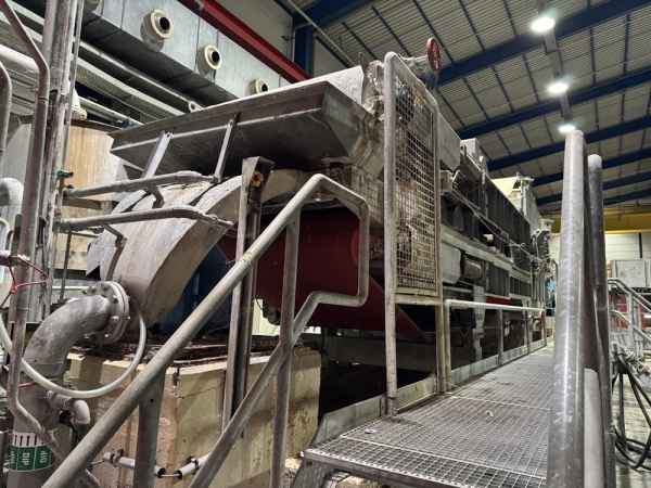 Kvaerner Hymac Inc. Doppelsiebpresse Wet Lap 1,2m