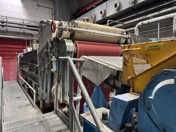 Kvaerner Hymac Inc. Doppelsiebpresse Wet Lap 1,2m