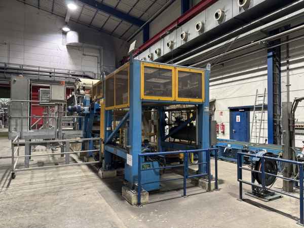 Kvaerner Hymac Inc. Doppelsiebpresse Wet Lap 1,2m