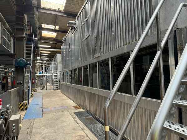 Dörries Valmet 2-lagige Papiermaschine, 2570mm, 270 tato, Testliner Fluting, mit Schuhpresse