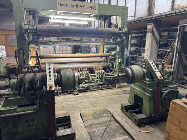 Jagenberg Vari-Dur 26-12A slitter rewinder with unwind from core