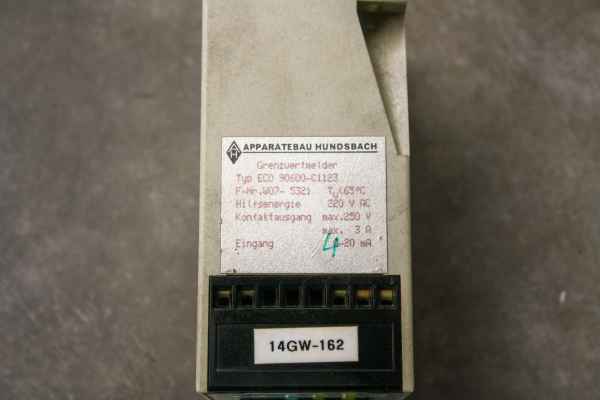 Apparatebau Hundsbach limit signalling device ECO 90600-C1123