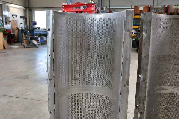 2,4mm screen shell type for RS2B reject sorter