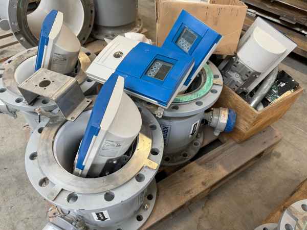 Krohne Optiflux 4000 DN350 Durchflussmesser mit Auswertegrät Messumformer IFC 300