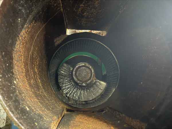 Streley Rejectpress, Screwpress for light weight rejects, 500mm