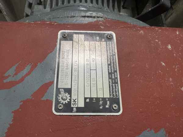 Streley Rejectpress, Screwpress for light weight rejects, 500mm