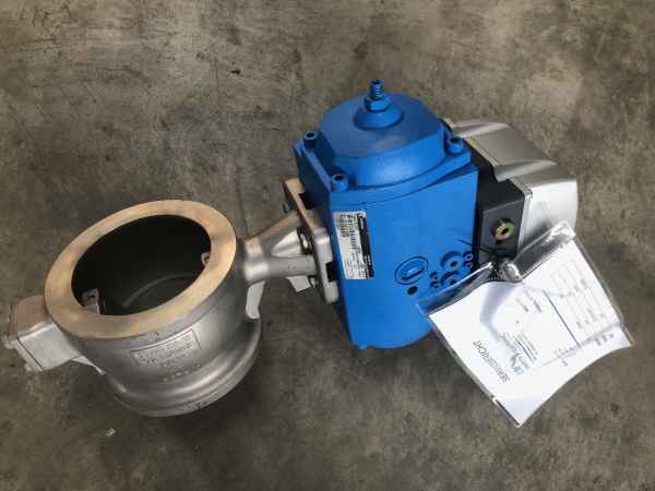 Neles RAA DN100 EC07 ND9102HN Ball Segment Valve refurbished