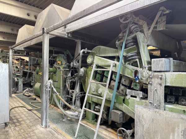Andritz Pulper Drying Plant with Wet Lap heavy duty press, Layboy, pulper dryer, units baler