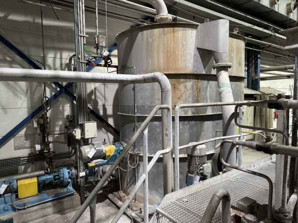 Kvaerner Hymac Inc. Doppelsiebpresse Wet Lap 1,2m