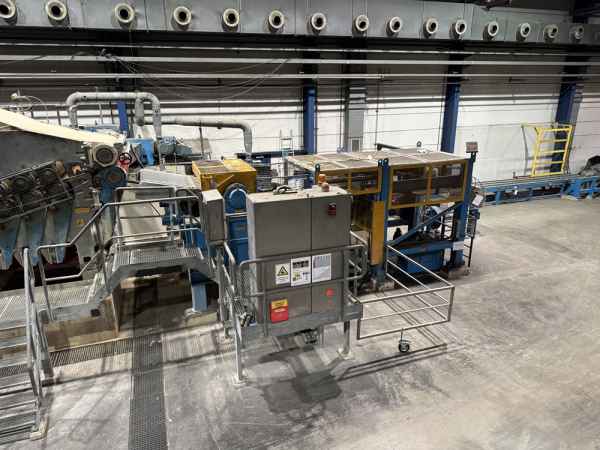 Kvaerner Hymac Inc. Doppelsiebpresse Wet Lap 1,2m